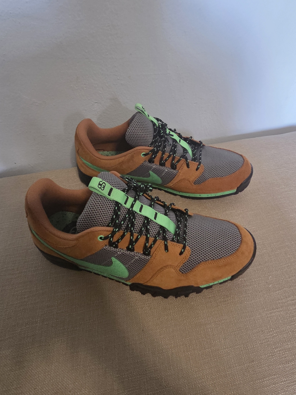Stussy x Nike Mogan 2 OMS 'Ginger' - Size 14 z 2012